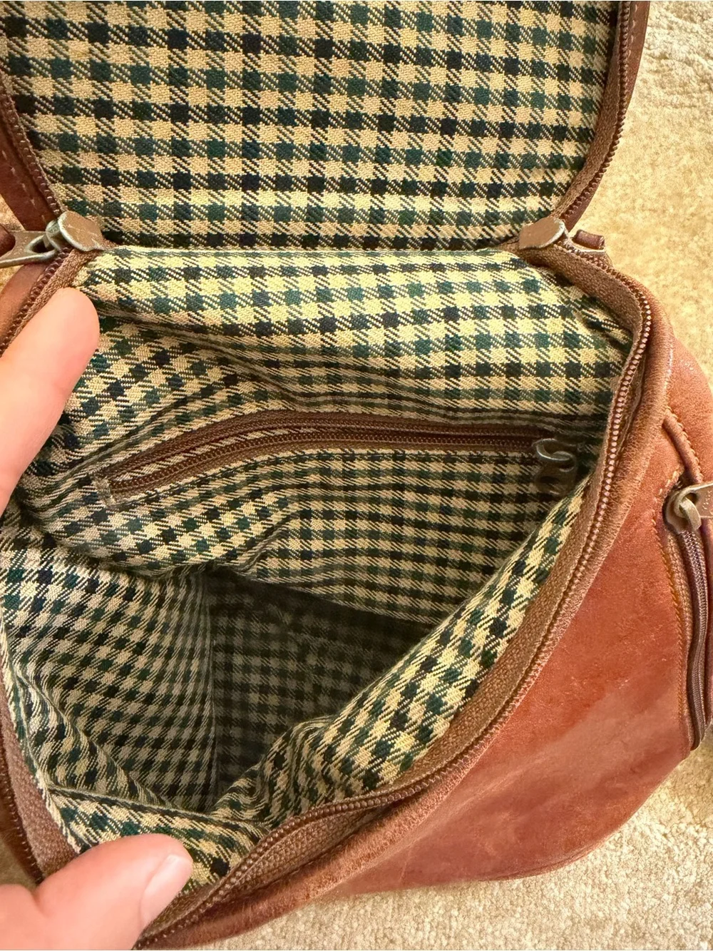 vintage Ghurka No. 138 Ashley backpack brown leather Marley Hodgson